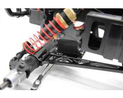 Aluminum Steering Servo Mount & SS Rods Kyosho Fo-Xx Mad Force photo
