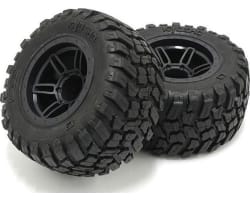 Glued Tire & Wheel Set (Rage2.0/Bk/2 Pieces) photo