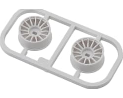 Mini-Z Awd Multi Wheel (White) (2) (Narrow/+2.5 Offset) photo