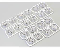 Multi Offset Wheel Set Ii for Mini-Z Rays Re30 Styling White photo