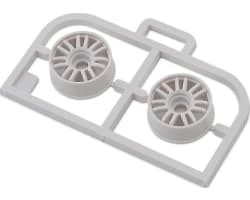 Mini-Z Rwd Re30 Multi Wheel Ii (White) (2) (Narrow/0 Offset) photo