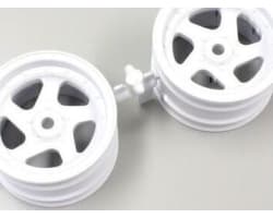 5 Spoke Wheel 43mm White Optima photo
