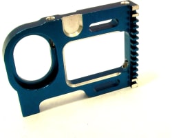 Associated 12l Blue Aluminum Motor Plate photo