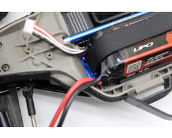 Tall Battery Hold-Downs Slash 4x4 LCG chassis photo