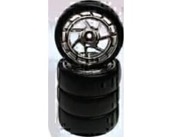 1/18 DRIFT TIRES- STYLE 4- Silver photo