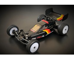 Retro-mod body and wing (clear) for the Losi Mini-B photo