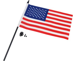 1/8 Old Glory Flag W/Alum. Mount Losi LMT photo