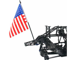 1/8 Old Glory Flag W/Alum. Mount Losi LMT photo