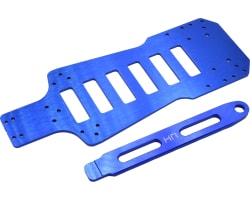 Losi Mini Slider 6061 Aluminum Blue Chassis photo