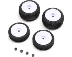 Tires Wheels White Mounted: Micro-B photo