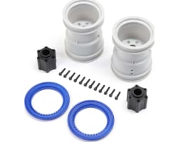 2.6 Wheel w/Beadlock Rings Blue 2 : LMT 2.0 photo