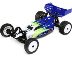 Mini-B Brushed RTR: 1/16 2WD Buggy Blue/White photo