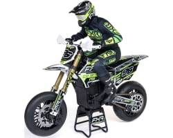 Promoto-SM 1/4 Super Moto Motorcycle FXR White: RTR Basic photo