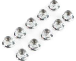 Lock Nut Flanged M5 x 0.8 Serrated 10 photo