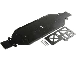 Chassis w/Brace 4mm Black: DBXL-E 2.0 photo