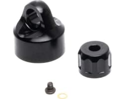 Shock Cap Set Aluminum Black: PM-MX/SM photo