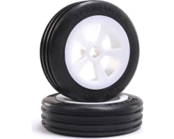 Rib Front Tire Mounted White 2 : Mini JRX2 photo