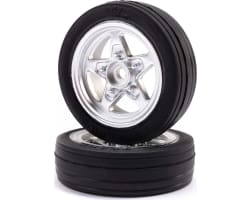 Mickey Thompson Front Tire Premounted: Mini Drag photo