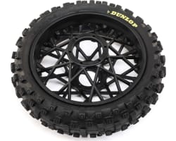 Dunlop MX53 Rear Tire Mounted Black: PM-MX photo