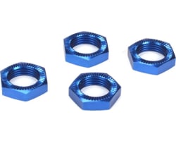 Wheel Nuts, Blue Anodized (4): 5IVE-T, MINI WRC photo