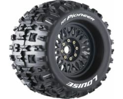 Mt-Pioneer Sport 1/8 Monster Truck Tires 0 & 1/2 Offset 17mm R photo