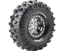 Cr-Rowdy 1:10 1.9 Crawler Tires 12mm Hex Super Soft Mounted O photo