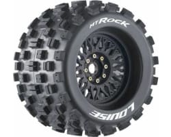 Mt-Rock Sport 1/8 Monster Truck Tires 0 & 1/2 Offset 17mm Remo photo