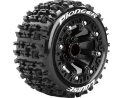St-Pioneer 1/16 2.2 Stadium Truck Tires 12mm Hex Soft Mounted photo