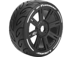 Mft Gt-Tarmac 1/8 Gt Tires 17mm Hex Soft Mounted On Black Spo photo