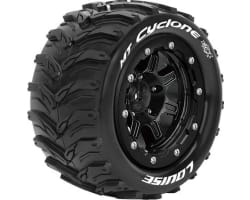 Mft Mt-Cyclone 1:10 Monster Truck Tires 1/2 Offset 17mm Hex(2) photo