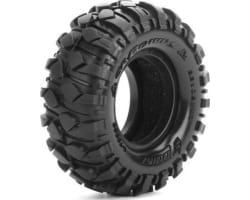 Cr-Mallet 1/18 1/24 1.0 Crawler Tires 7mm Hex Super Soft Fro photo