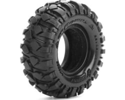 Cr-Rowdy 1/18 1/24 1.0 Crawler Tires Super Soft Front/Rear 2 photo