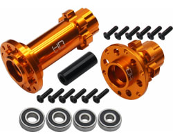 CNC Aluminum Hub Set Gold: fits Losi Promoto-MX photo