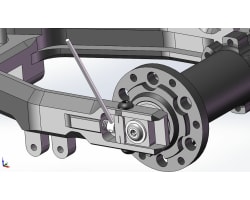 Aluminum Chain Tension Swing Arm PM-MX photo