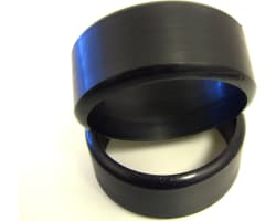 26mm 1:10 Machined Pre Scuff Drift Tires photo