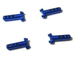 Aluminum Body Posts (4)(Blue) - Losi Micro Crawler photo