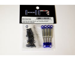 Internal Spring 43mm Air Shocks (blue)(4) - Losi Micro Crawler photo