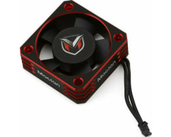 30mm Aluminum V2 Hurricane Hv Fan (Black/Red) photo