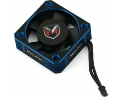 30mm Aluminum V2 Hurricane Hv Fan (Black/Blue) photo