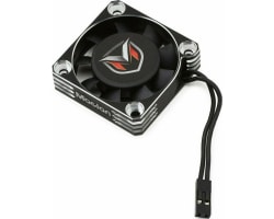 40mm Aluminum Hurricane V2 Motor Fan (Black/Silver) photo
