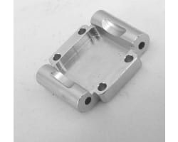 Aluminum Rear Arm Mount -2deg (Stock)(Silver) - Losi 1/36 Micro- photo