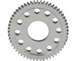 56t Hard Anodized Aluminum Spur Gear Losi 1/24 Micro photo