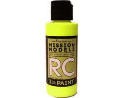 Fluorescent Racing Yellow Water-Based Rc Airbrush Paint 2oz photo