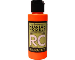 Fluorescent Racing Bright Orange Water-Based Rc Paint 2oz photo