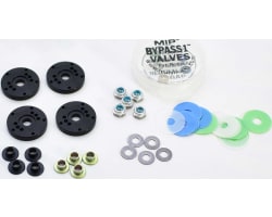 Bypass1? Hi-Flow Piston Kit 5-Hole x 1.3mm 1/8th Scale photo