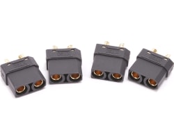 XT90 Plug Female Only Black - 4 pieces photo