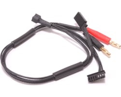 Charge Leads 4mm - XH2S Balance - Futaba Receiver photo