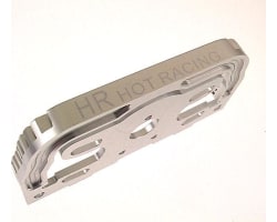 Silver Aluminum Heat Sink Motor Plate photo