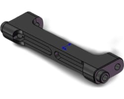 Aluminum Mid Cross Brace : Mini LMT photo