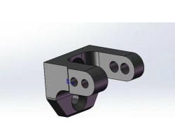Aluminum Upper Shock Mount Losi Mini LMT photo